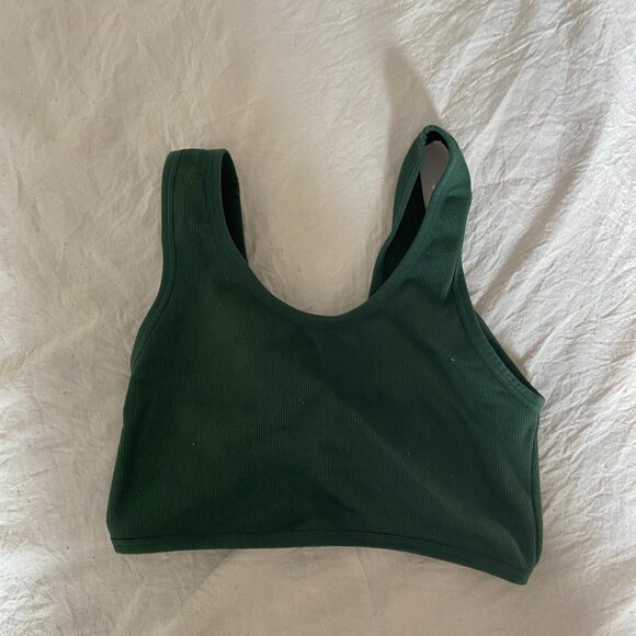 Aerie Ribbed Green Set - Picture 4 of 5